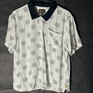Independent Trucks X Brixton  Shirt Button Down  Polo Size Medium Unisex Blouse